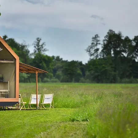 Luxussátor Glamping Hluboka