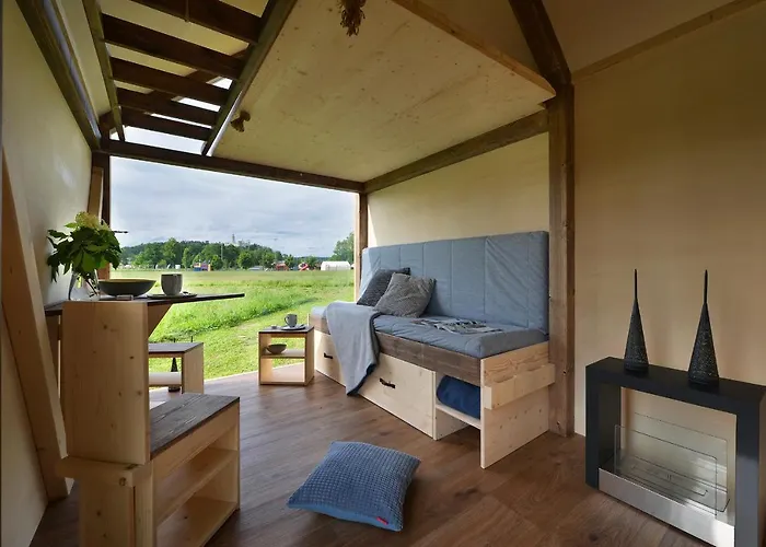 Glamping Hluboka Luxussátor *